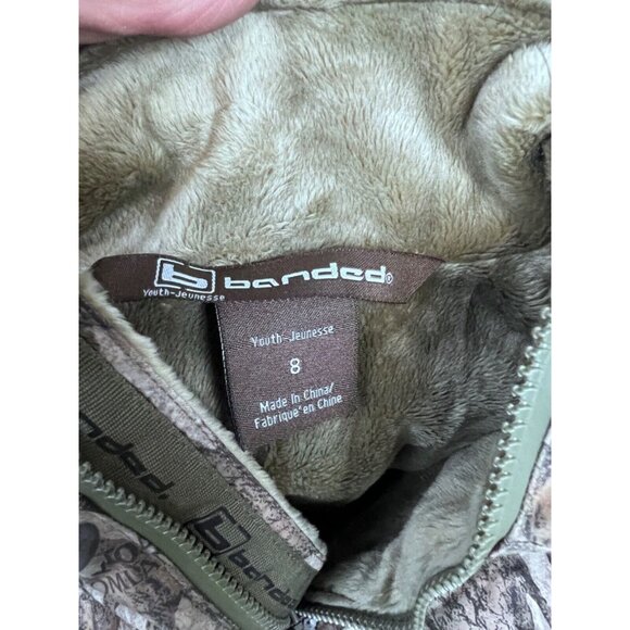 Banded Chesapeake Youth Pullover Small (8) Mossy Oak Camo Jacket - Picture 7 of 9